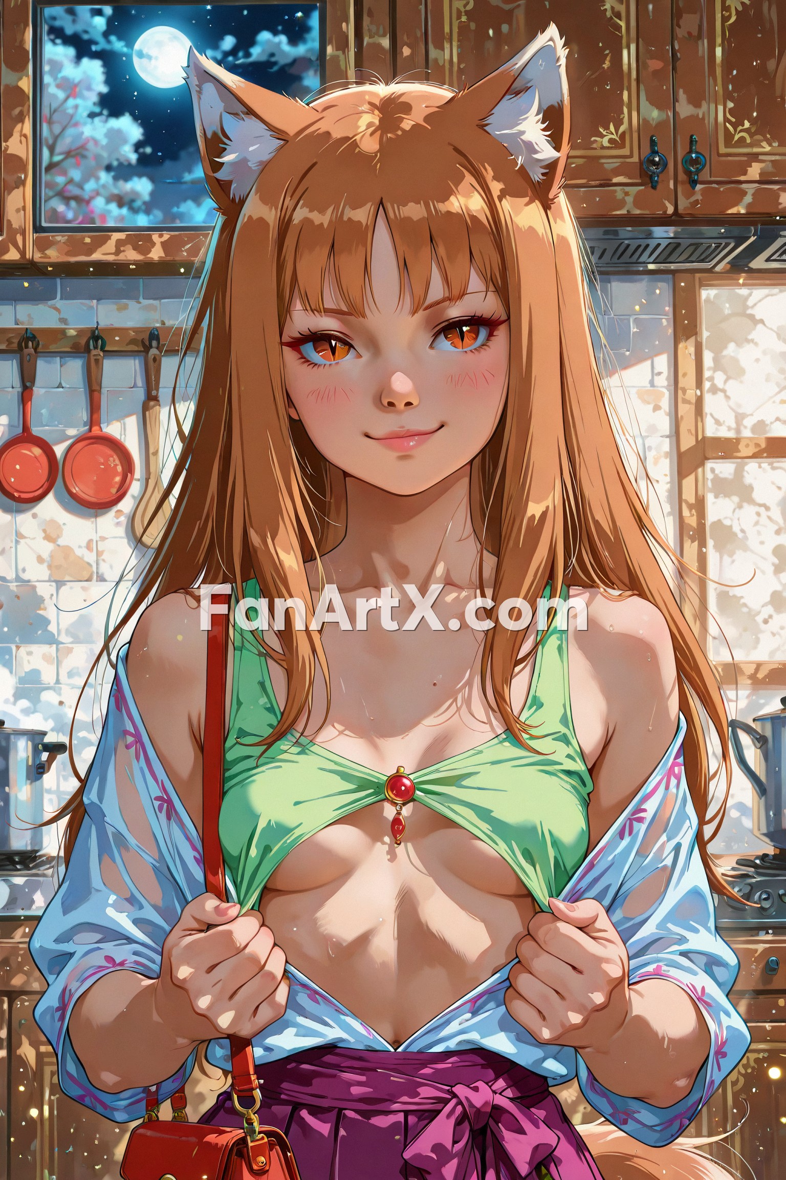 Holo fanart - Spice and Wolf characters 2838825